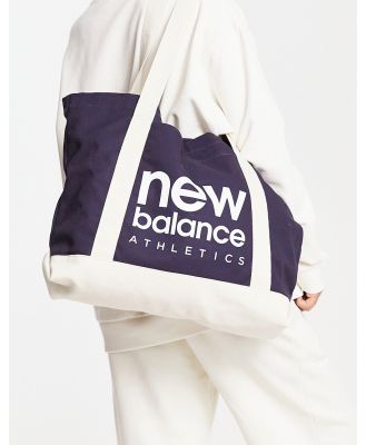 New Balance tote bag in navy-Black