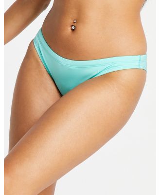 Nike Swimming Essentials race back bikini bottoms in green