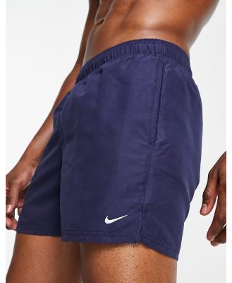 Nike Swimming Volley 5 inch shorts in navy