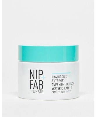 Nip+Fab Hyaluronic Fix Extreme4 Overnight Bounce Water Cream 2% 50ml-No colour