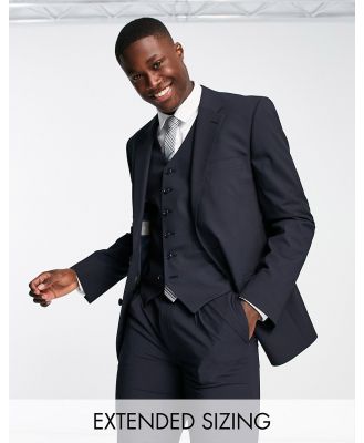 Noak 'Camden' skinny premium fabric suit jacket in navy with stretch