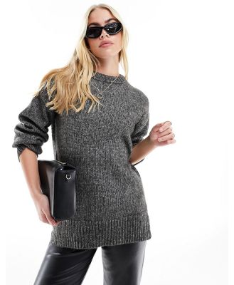 Nobody's Child oversized chunky knit jumper in grey