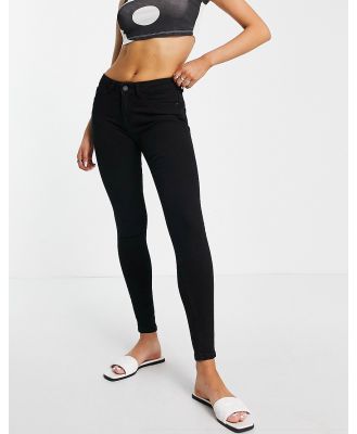 Noisy May Lucy skinny jeans in black