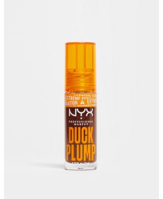 NYX Professional Makeup Duck Plump Lip Plumping Gloss - Twice The Spice-Brown