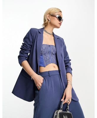 Object tailored blazer in blue (part of a set)