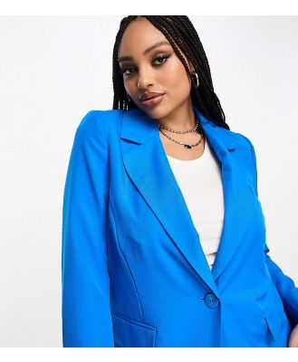 Only Curve blazer in bright blue