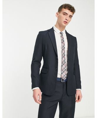 Only & Sons slim fit suit jacket in dark navy