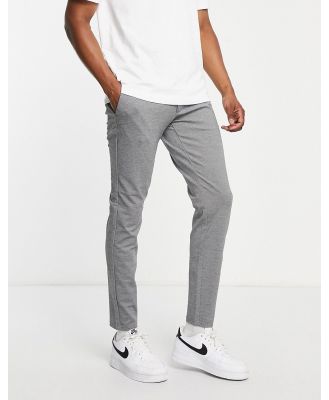 Only & Sons slim tapered fit pants in grey