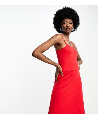 Only Tall exclusive mini cami sundress in red