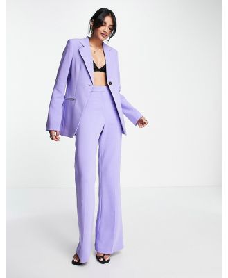 & Other Stories tailored pants in lilac (part of a set)-Purple