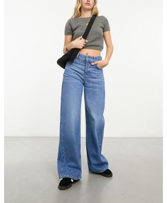 & Other Stories Ultimate wide leg jeans in darling blue wash