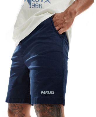 Parlez Blake relaxed shorts in navy