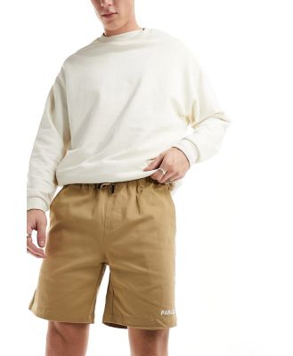 Parlez cotton shorts in beige-Neutral