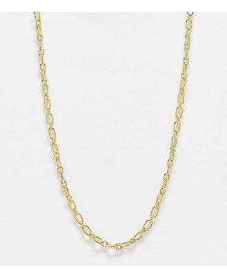 Pieces exclusive 18k plated chain necklace in gold