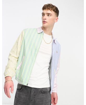 Polo Ralph Lauren Bayport unlined fun stripe windbreaker jacket in multi
