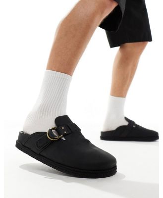 Polo Ralph Lauren clogs with buckle in black