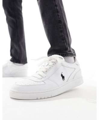Polo Ralph Lauren Court sneakers in white with black logo