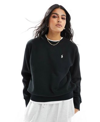 Polo Ralph Lauren crew neck sweater in black