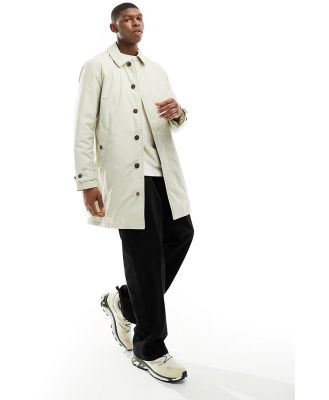 Polo Ralph Lauren lined walking coat in light grey