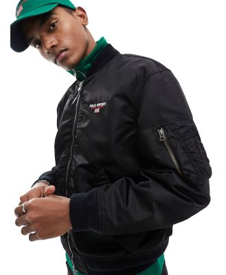 Polo Ralph Lauren Sport Capsule bomber jacket in black