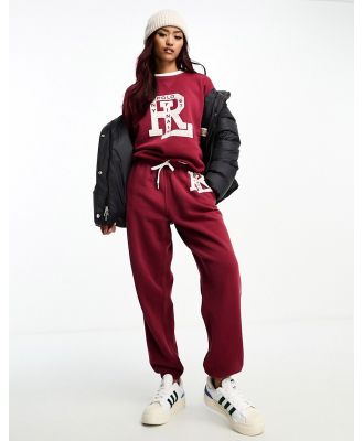 Polo Ralph Lauren varsity logo trackies in red (part of a set)