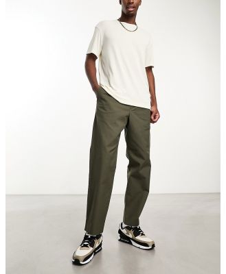PS Paul Smith tapered fit casual pants in khaki-Green