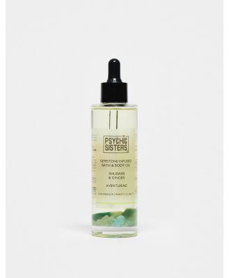 Psychic Sisters x ASOS Exclusive Aventurine Bath and Body Oil 100ml-No colour