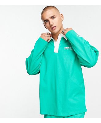 Puma acid bright polo top in green - exclusive to ASOS