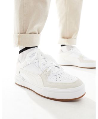 PUMA CA Pro Classic sneakers in white with gum sole