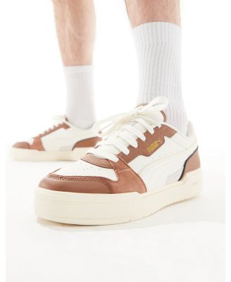 PUMA CA Pro Lux III sneakers in off white and brown