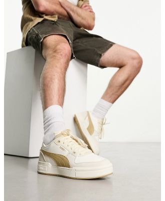 PUMA CA Pro sneakers in off white & khaki