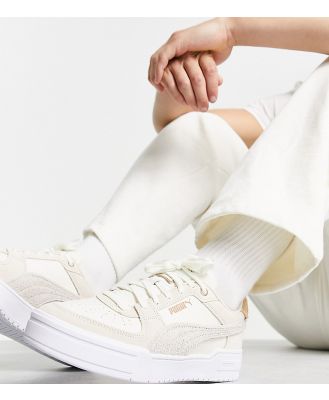 Puma CA Pro suede sneakers in off white and brown - exclusive to ASOS-Neutral
