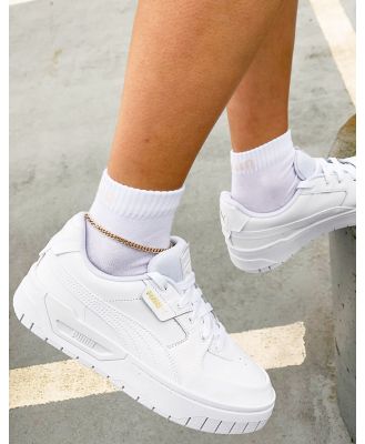 PUMA Cali Dream chunky sneakers in triple white