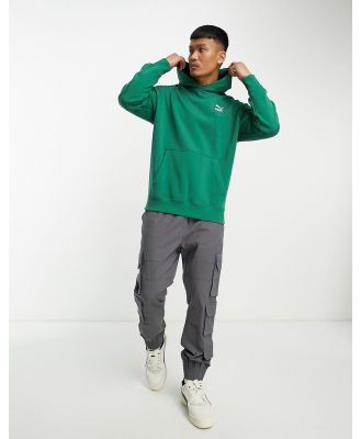 Puma classics hoodie with logo in green