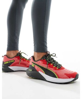 PUMA Fast Track Nitro 2 running trainers in red