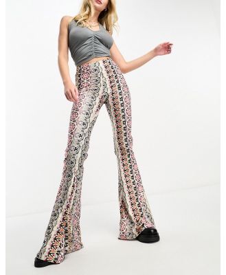 Raga Lychee printed pants-Multi
