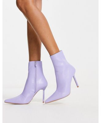 RAID Tamrya stiletto ankle boots in lavender-Purple