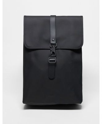 Rains 13500 unisex backpack in black