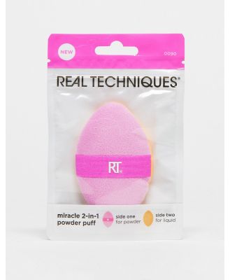 Real Techniques Miracle 2-In-1 Powder Puff-No colour