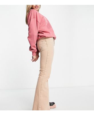 Reclaimed Vintage Inspired 99 flare jean in washed sand-Neutral