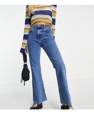 Reclaimed Vintage Inspired '99 flare jeans in mid blue