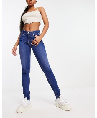 Replay skinny jeans in midwash blue