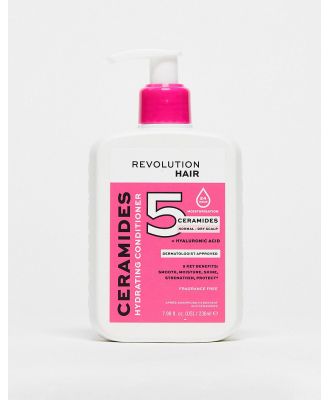 Revolution Haircare 5 Ceramides + Hyaluronic Acid Moisture Lock Conditioner 250ml-No colour