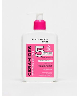 Revolution Haircare 5 Ceramides + Hyaluronic Acid Moisture Lock Shampoo 250ml-No colour