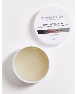 Revolution Skincare Glitter Hyaluronic Acid Hydrating Undereye Patches-No colour