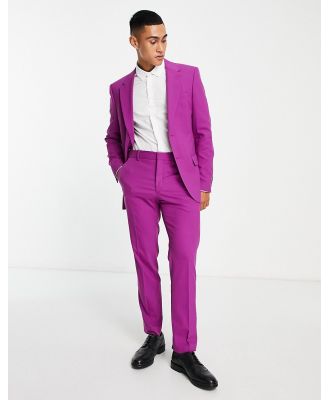 River Island suit pants in purple