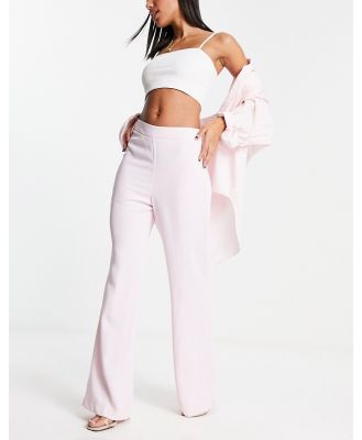 River Island tailored pants in pink (part of a set)