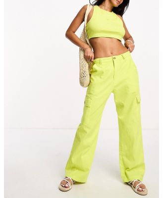 Roxy Surf Kind Kate beach pants in yellow