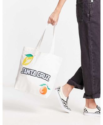 Santa Cruz tote in white