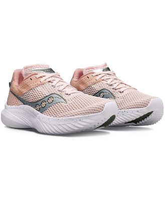 Saucony Kinvara 14 neutral running trainers in lotus-Pink